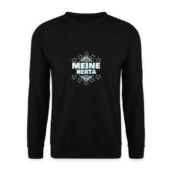 Mutter Herta - Unisex Pullover - Schwarz - Vorne - Alina (178cm) & Michal (187cm)