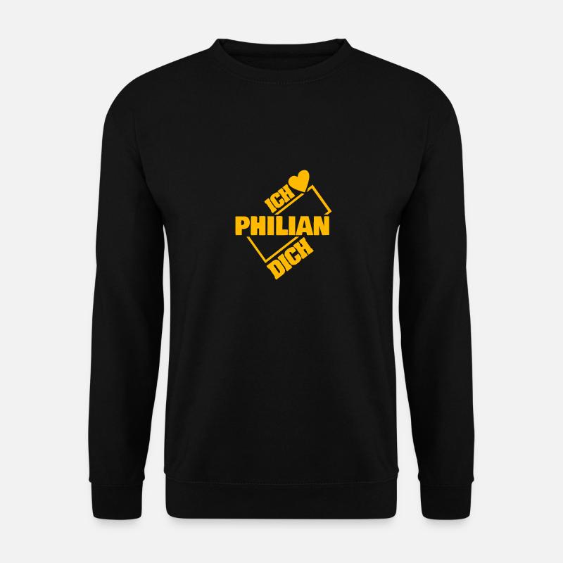 Philian as a couple - Unisex Sweatshirt - black