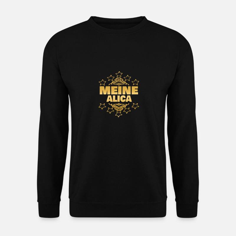 Gift for Alica - Unisex Sweatshirt - black
