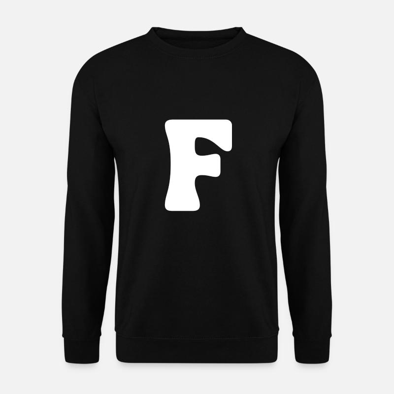 F - Unisex Sweatshirt - black