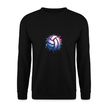 Beach Volleyball Volleyball Players - Volleyball Players - Unisex Sweatshirt - black - Front - Alina (178cm) & Michal (187cm)