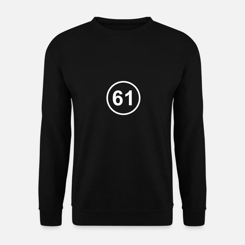 61 ORNE - Sweat-shirt Unisexe - noir