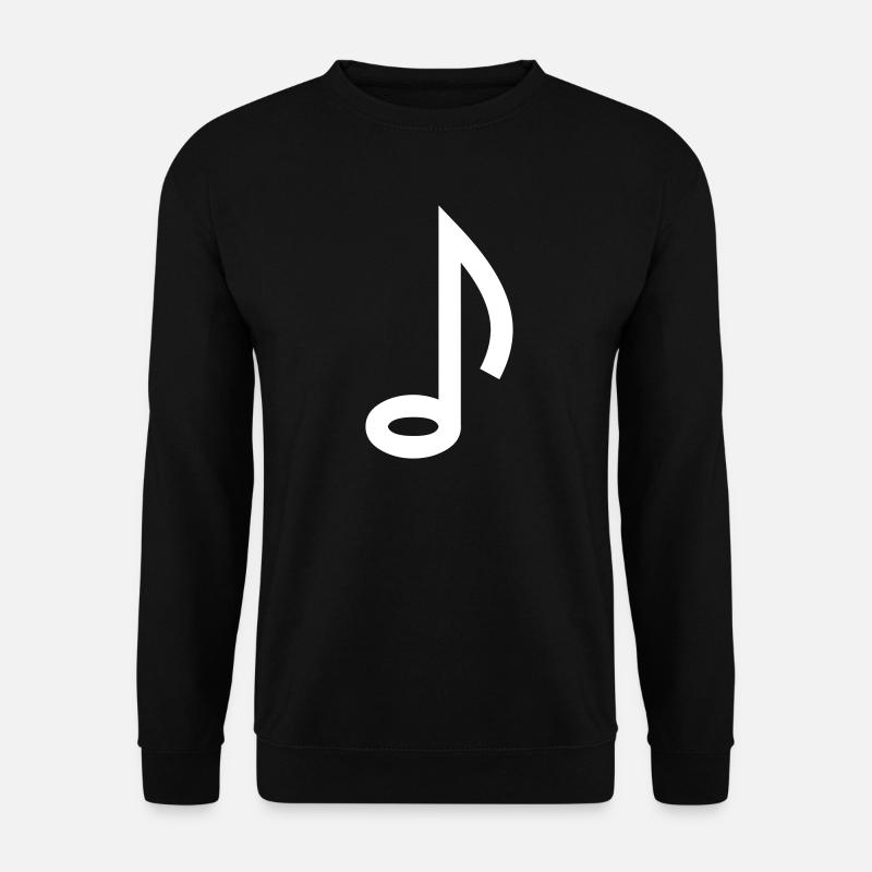 Note Icon - Unisex Sweatshirt - black