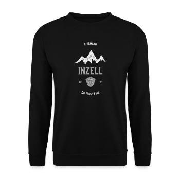 Inzell - Do taugts ma - Unisex Pullover - Schwarz - Vorne - Alina (178cm) & Michal (187cm)
