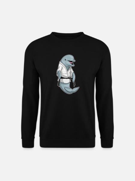 Dolphin Karate Martial Arts - Unisex Sweatshirt - black