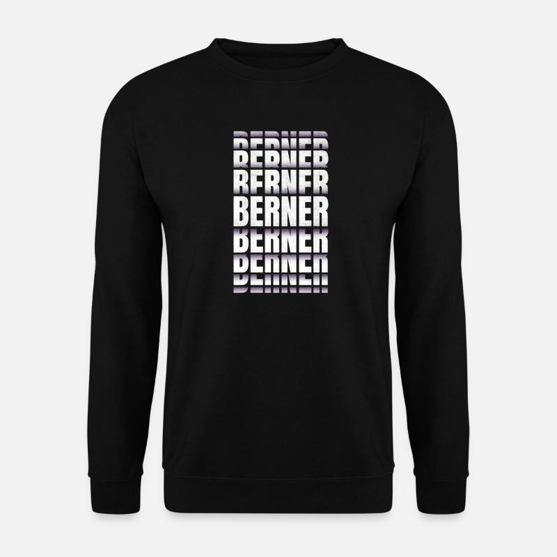 Berner Schweiz - Unisex Pullover - Schwarz
