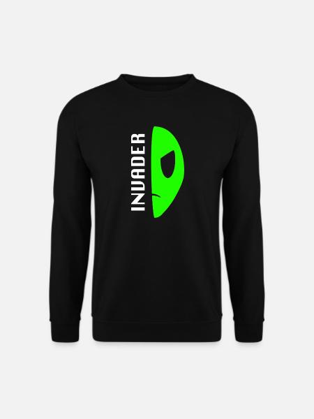 Alien Invader - Unisex Sweatshirt - black