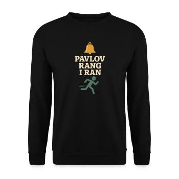 Un futur psychologue me diagnostique - Sweat-shirt Unisexe - noir - Devant - Alina (178cm) & Michal (187cm)