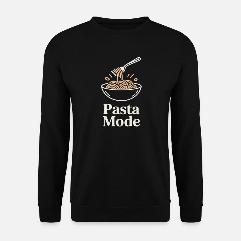Pasta Mode - Unisex Pullover - Schwarz