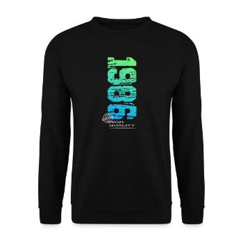 Anniversaire Millésime 1986 Original - Sweat-shirt Unisexe - noir - Devant - Alina (178cm) & Michal (187cm)