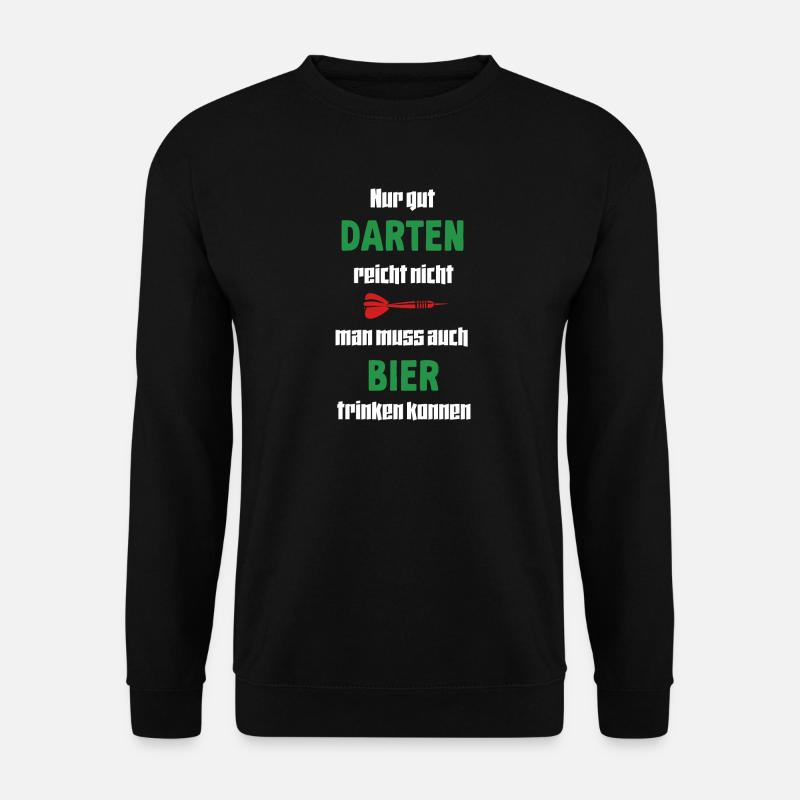 Darten  - Unisex Pullover - Schwarz