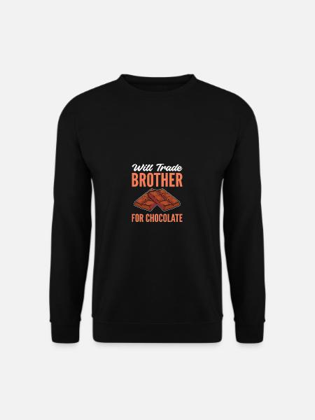 Wird Bruder handeln Naschkatze Gift - Unisex Pullover - Schwarz