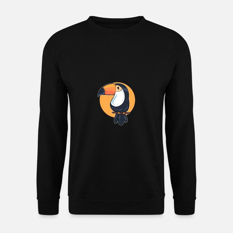 Tropical Toucan Haustier Liebhaber Gift - Unisex Pullover - Schwarz