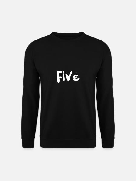 Five - Birthday - Unisex Sweatshirt - black