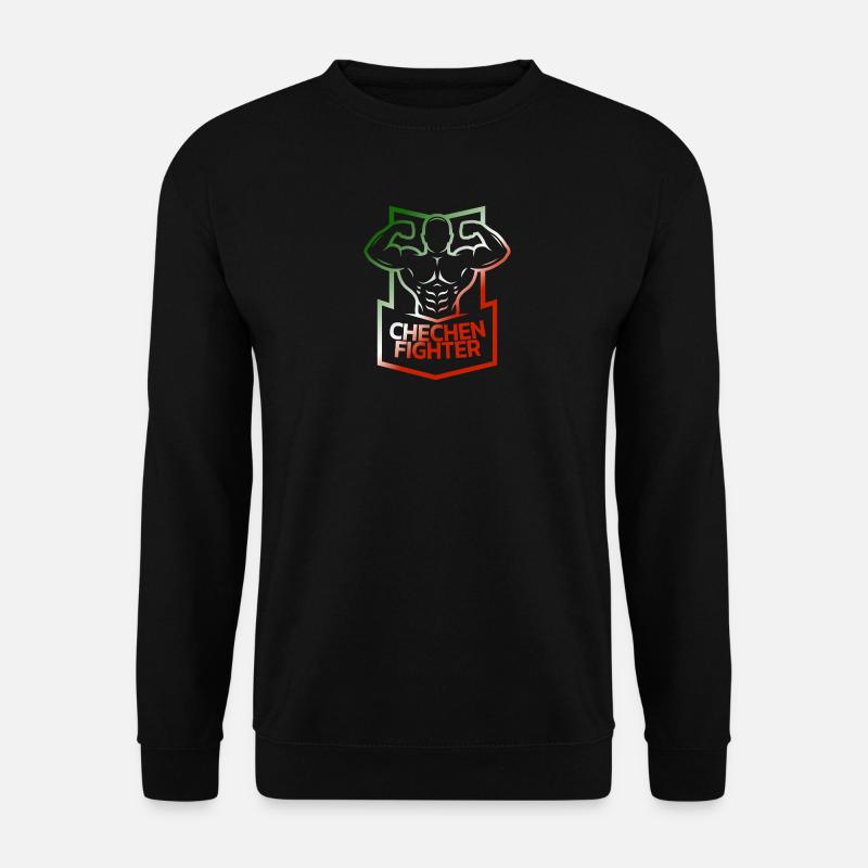 Tschetschene Fighter Kämpfer Chechen Chechnya - Unisex Sweatshirt - black