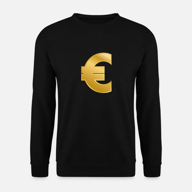 Euro - Unisex Pullover - Schwarz