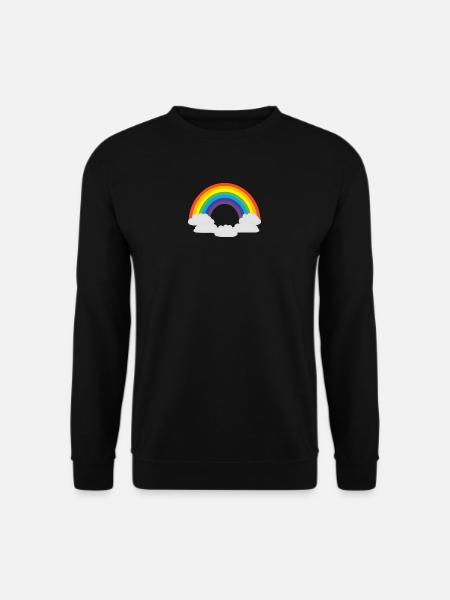 rainbow - Unisex Sweatshirt - black
