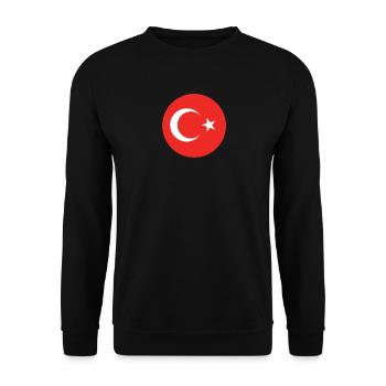 Türkei - Unisex Pullover - Schwarz - Vorne - Alina (178cm) & Michal (187cm)