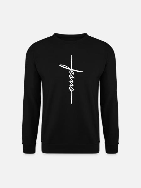 Jesus - Unisex Pullover - Schwarz