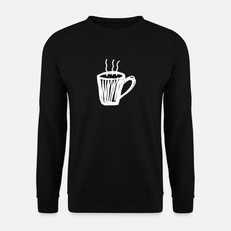 coffee pot - Unisex Sweatshirt - black