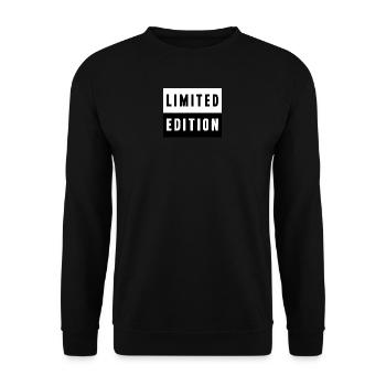 limited edition2 - Sweat-shirt Unisexe - noir - Devant - Alina (178cm) & Michal (187cm)