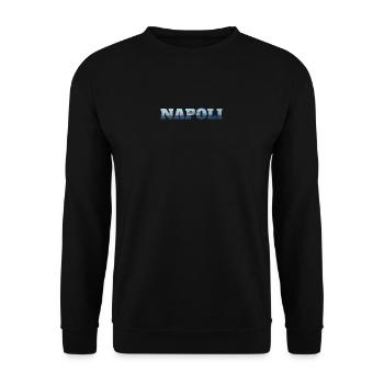 Napoli Naples Italy Italia SSC - Unisex Sweatshirt - black - Front - Alina (178cm) & Michal (187cm)