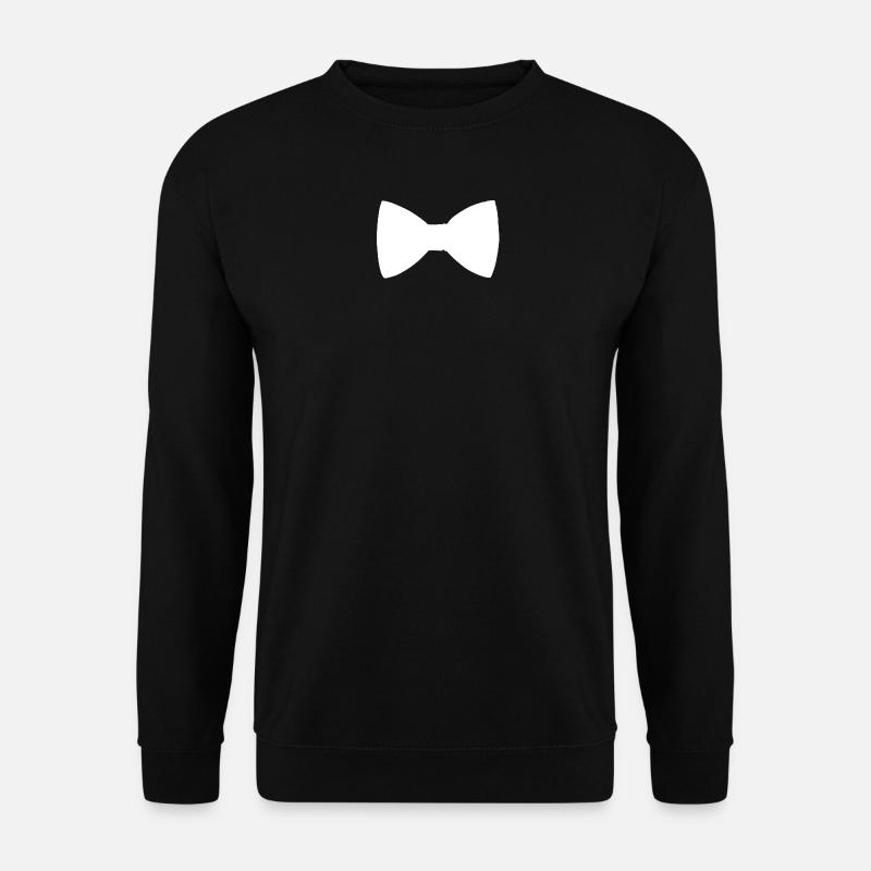 Noeud papillon noeud papillon - Sweat-shirt Unisexe - noir