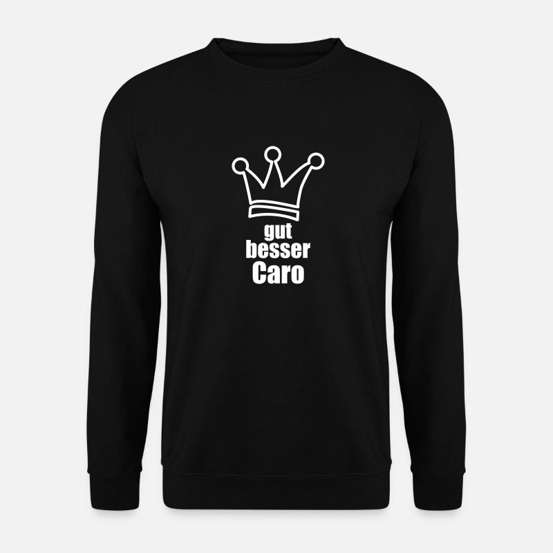 Caro - Unisex Pullover - Schwarz