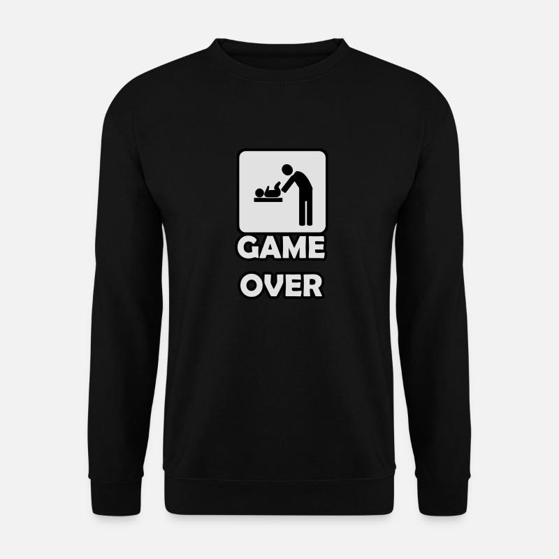 Game Over Paternity - Unisex Sweatshirt - black