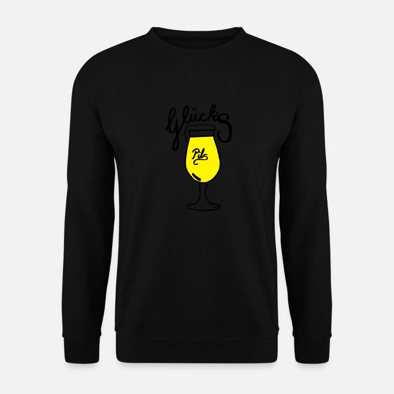 Glückspils - Unisex Pullover - Schwarz
