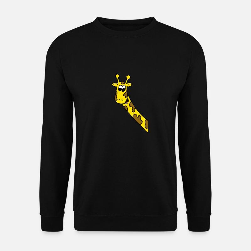 Giraffe - Unisex Pullover - Schwarz