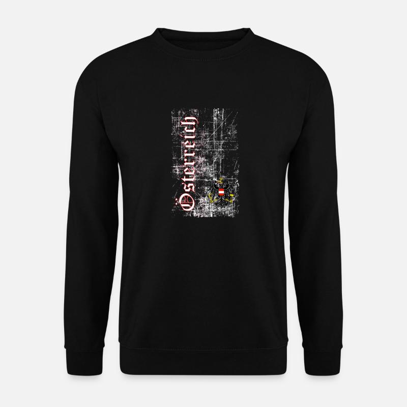 Österreich - Unisex Pullover - Schwarz