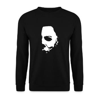Halloween - Unisex Pullover - Schwarz - Vorne - Alina (178cm) & Michal (187cm)