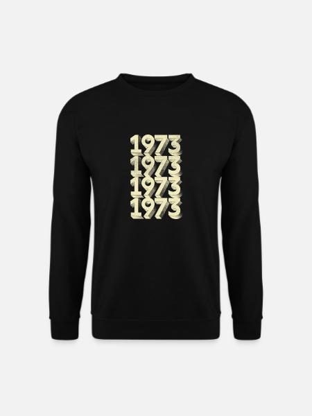 geboren 1973 - Unisex Pullover - Schwarz