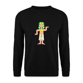 Pharaon - Sweat-shirt Unisexe - noir - Devant - Alina (178cm) & Michal (187cm)