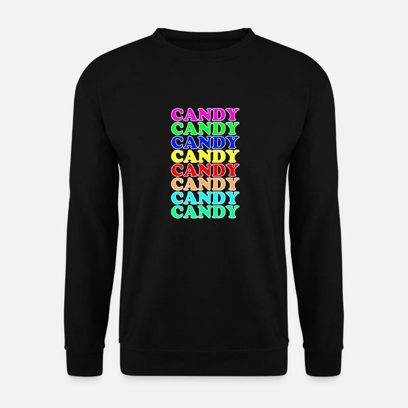 candy - Unisex Pullover - Schwarz