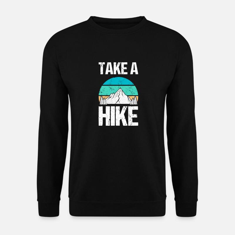 Take a Hike - Unisex Pullover - Schwarz