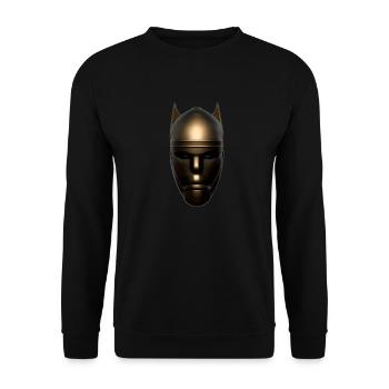 Samouraïs 🥷 ninja warrior - Sweat-shirt Unisexe - noir - Devant - Alina (178cm) & Michal (187cm)