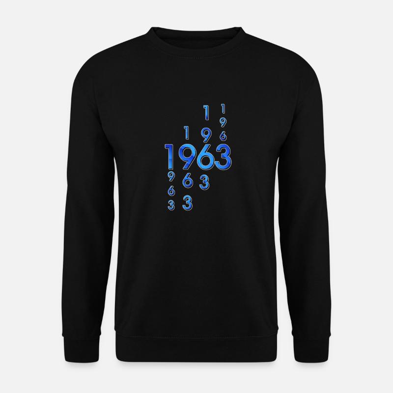 1963 Jahr - Unisex Pullover - Schwarz