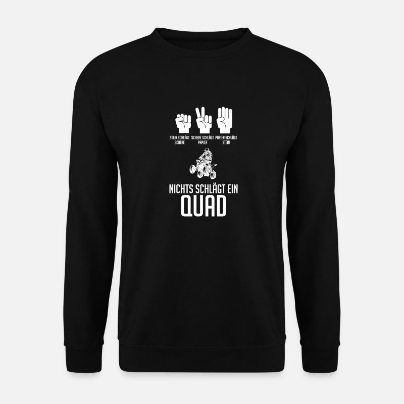 Motorrad Quad - Unisex Pullover - Schwarz
