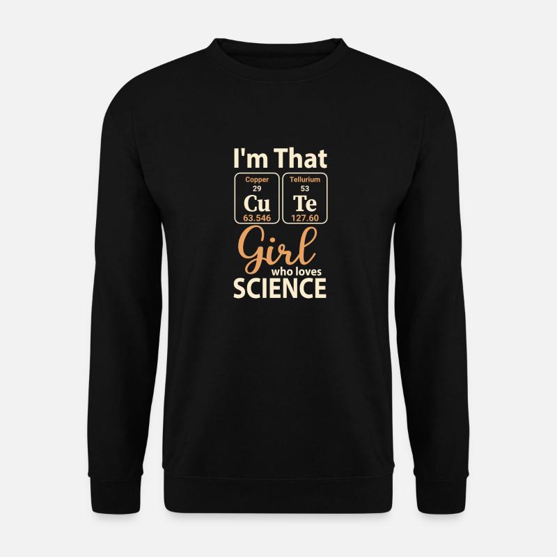 Wissenschaft Mädchen - Unisex Pullover - Schwarz