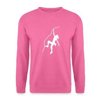 Grimpeur - Sweat-shirt Unisexe - rose - Devant