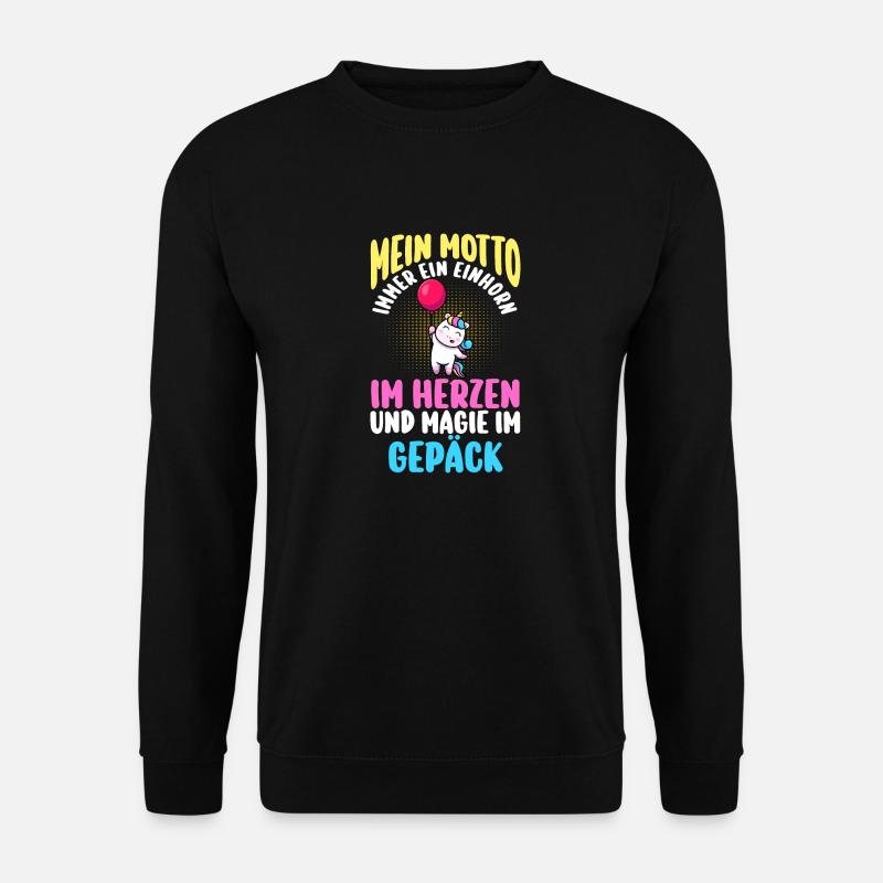 Unicorn - Unisex Sweatshirt - black