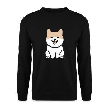 Shikoku - Unisex Sweatshirt - black - Front - Alina (178cm) & Michal (187cm)