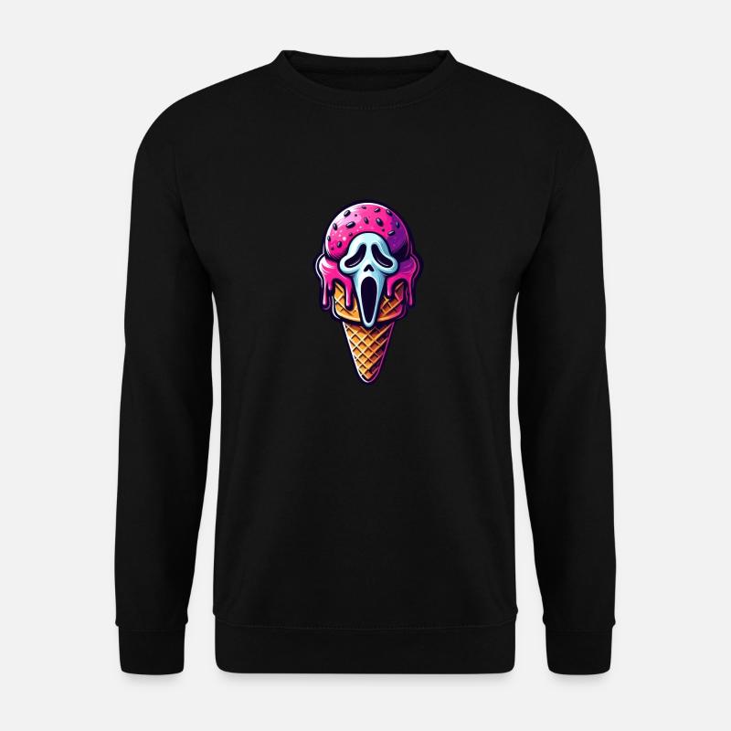 Ice Scream - Unisex Sweatshirt - black