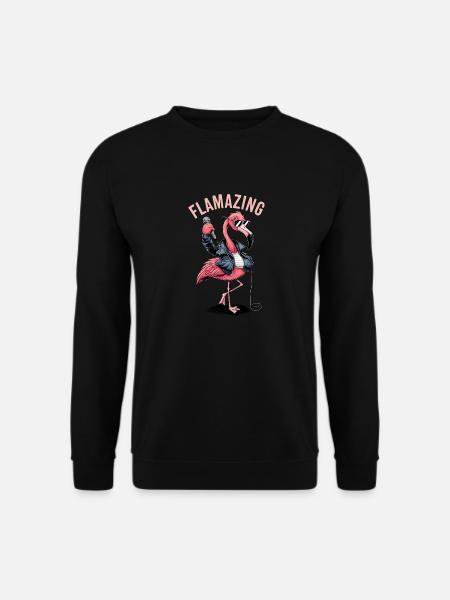 Flamazing - Unisex Pullover - Schwarz