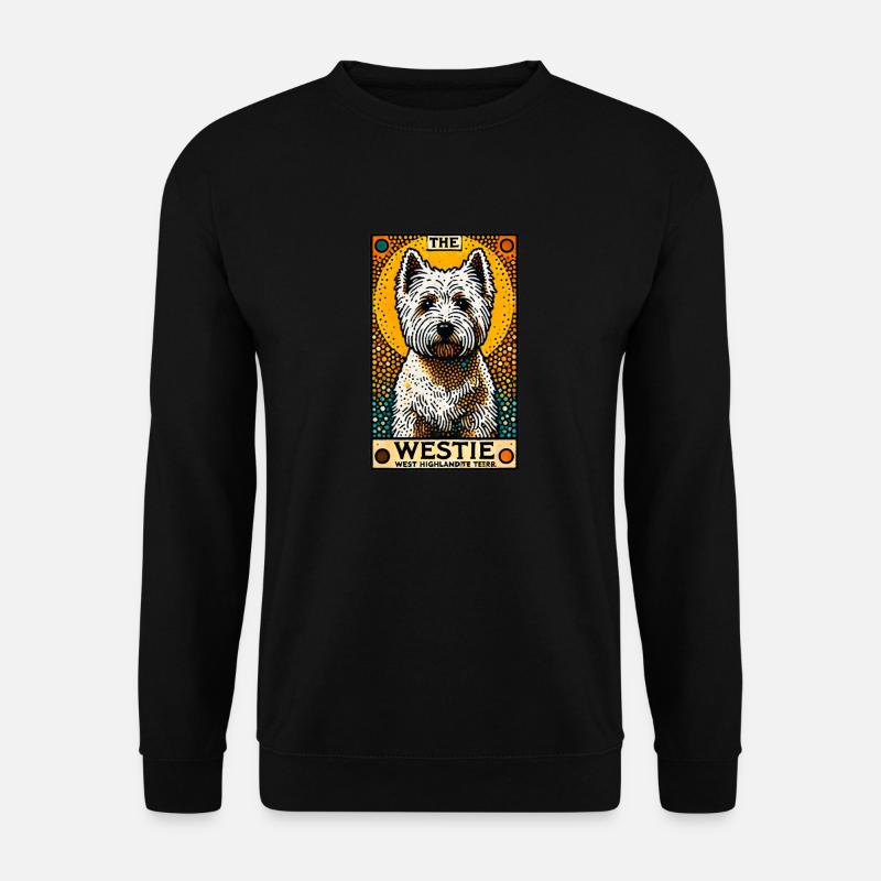 Westie - Unisex Sweatshirt - black