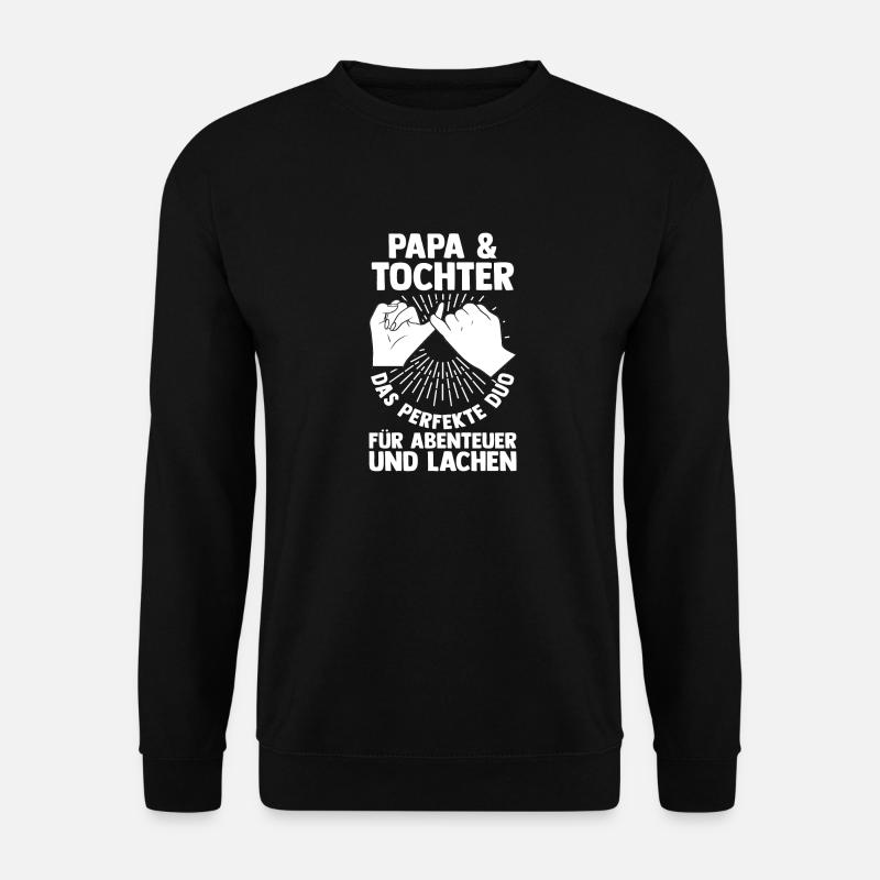 Dad And Daughter - Unisex Sweatshirt - black