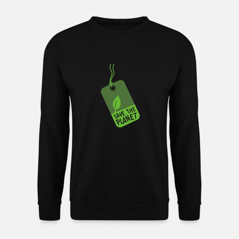 etikett_stp - Unisex Pullover - Schwarz