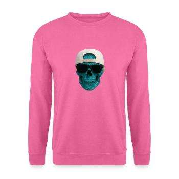 Totenkopf - Unisex Pullover - Pink - Vorne